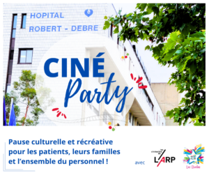 Lire la suite à propos de l’article Ciné-Party : la joie du cinéma pour tous à l’hôpital