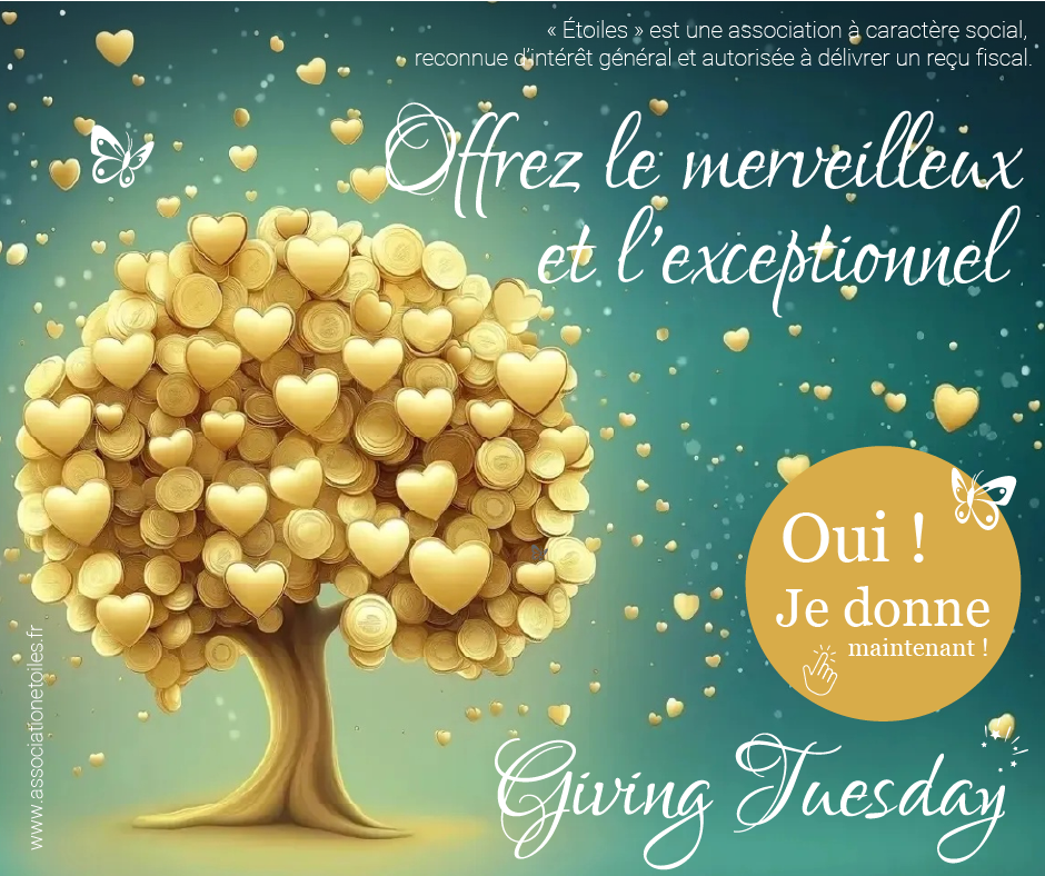 You are currently viewing Ce Giving Tuesday, offrez le merveilleux à des enfants exceptionnels